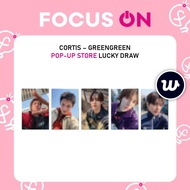 CORTIS POP-UP LUCKYDRAW WEVERSE GREENGREEN PHOTOCARD
