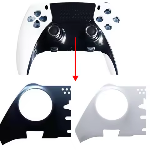DigiKree 1pcs Replacement Faceplate Handle Front Shell Case Cover Strip For PS5 DualSense Edge Contr