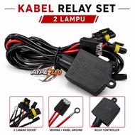 Super H4 Relay Cable Set 2 Relay Lights Set Biled 2 Biled Universal Pnp H4 Led Headlight H4 Bulb