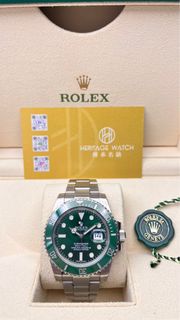 ROLEX 勞力士 116610LV 綠綠