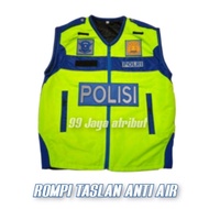 Police Vest, Traffic Police Vest, Polanity Vest, Taslan Waterproof Vest