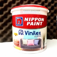 nippon vinilex pro cat tembok plafon warna galon 4.5kg 5 kg kargo - 9102 putih kayu