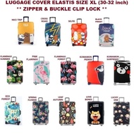 [SIZE XL] [30-32 inch] Elastic Luggage Cover Elastic Luggage Cover/