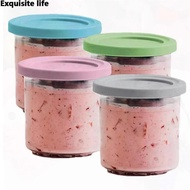 Reusable Ice Cream Maker Cup Containers with Lids for Homemade Ice Cream
