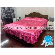 Bless Men's Bed Cover Size 100x100 Inches (8 Feet Longer) For Covering A Of 5 6 Feet.