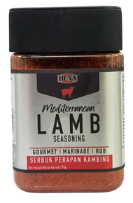 【HALAL】HEXA Mediterranean Lamb 170G - All Purpose Chicken 250G - Texas BBQ Beef 180G Seasoning