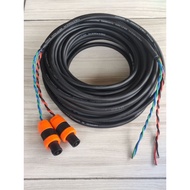 Speaker Cable 4x1.5 Jack Speakon Orange B 0.5 1 2 3 5 7 Meters