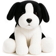 Anak Anjing Beagle Hitam Putih, Sheepdog, Border Collie, Mainan Boneka Anjing, Mainan Plush untuk Ka