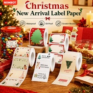 NIIMBOT B1/B1Pro/B2/B2Pro/B21S/B21Pro/B31 Christmas Gift Label Stickers Waterproof Multi-Design Roll