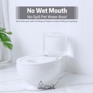 有趣的馬桶大象造型 免濕嘴餵食器/ 自動餵水器 慢速餵水器/ 兔子碗寵物飲水機/ 大容量/ 小寵物飲水碗