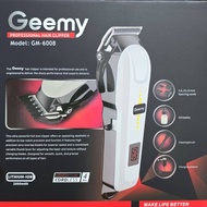 Geemy GM6008 100% original Professional Hair Clipper GM6008 Rechargeable Hair Trimmer Men Beard Trim