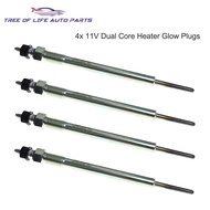 4pcs 11V Glow Plug OE 36710-4A000 For Hyundai Starex H1 Porter Kia Sorento Bongo K2700 2.5L CRDi D4C