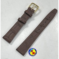 - Genuine Leather Strap-Coffee 18mm (Suitable For CASIO AQ-230GA, AQ-230A) [Tianmei Watch Store Dire