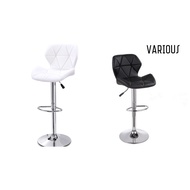 (Ready Stock) Eames Bar Chair black & white/BAR STOOL/CASHER CHAIR/CAFE /BAR CHAIR/ROTATE/FURNITURE