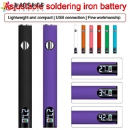 MIOSHOP Mini Soldering Iron Kit, Welding Repair Tool 510 Thread Battery Electric Soldering Iron, Bat