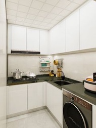 👍✌️駿洋邨 荔景邨 麗瑤邨 長青邨 翔東邨 廚房櫥櫃設計 石英石地櫃吊櫃  細空間設計 廚房吊櫃實木	香港櫥櫃訂做	抽屜櫃桶油壓路軌