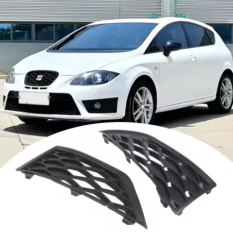 1 Pair Side Front Bumper Lower Bezel Grille 5F0853665C 5F0853666C Front Side Grill Covers for SEAT L