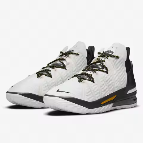 Nike Genuine LEBRON XVIII James 18 Unisex Air Cushion Basketball Shoes CQ9284-100