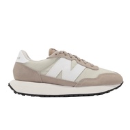New Balance 237 Milk Tea Beige White Thick-Soled Retro Women's Shoes NB Versatile Style [YUBO] WS237