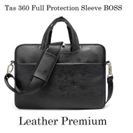 Macbook Air M4 2025 13 Inch Imported Leather Office Laptop Sling Bag