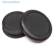 Familiesandflash&gt; For Canon 700D70D 6D2 5D4 1DX DSLR Rear Lens Cap And Camera Body Cap Set Cover Protector With Logo well