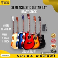 SEMI ACOUSTIC GUITAR 41" inch  FOR BEGINNER