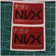 NVX Daytona Series Shock Sticker Shockbeker Sticker