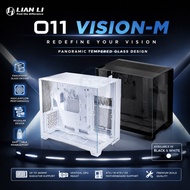 Case LIAN LI O11 VISION-M Black/White MATX