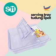 S11 x MAMAALI 6.1L M432 | 4.3L M431 Serving Tray/Box / Dulang Kuih Lauk Tudung Lipat