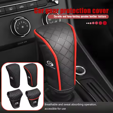 Car Gear Shift Knob Cover Manual Shifter Anti-wear Case Auto Accessories For GAC MOTOR Trumpchi Aion