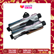 Pô xe máy: Pô redleo dùng cho các loại độ pô chuẩn thiết kế cổ pô 51mm có video cho anh em dân độ ch