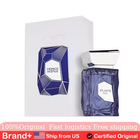 French Avenue Atlantis Extrait De Parfum 3.4Oz Unisex | Long Lasting Premium Fragrance with Pheromon