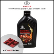 Toyota Genuine Engine Oil Semi-Synthetic 10W-40 Liter