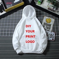 Diy Hoodies Customized Print Hoodies Winter Hoodies Your Own Design Logo/Picture Custom Boys Hoodies