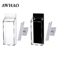 [AWHAO] Outdoor Brochure Holder Acrylic Document Pamphlet Box Wall Mount Literature Dispenser Waterp