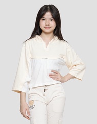 Aero Crop Hoody Woven Sweater Anak Perempuan 120430810