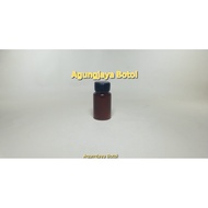 120 Ml PS Brown Tablet Bottle with Fliptop Cap / Medicine Bottle / Tablet Bottle / Capsule Bottle / 