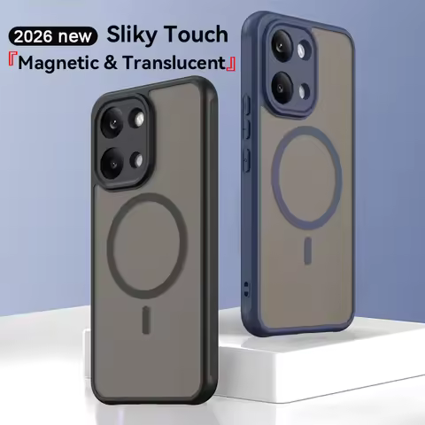 Magnetic Luxury Armor Shockproof For MagSafe Phone Case For Poco X8 Pro Max M8 Pro X8Pro Wireless Ma