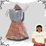 BARO'T SAYA NYLON, ORANGE SAYA TERNO