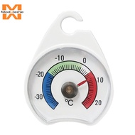 Refrigerator Thermometer -30-20 deg C Classic Fridge Thermometer Large Dial Thermometer for Freezer Refrigerator Cooler