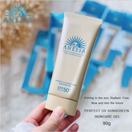 🔥SALE🔥 Anessa Perfect UV Sunscreen Skincare Gel N SPF50+/PA++++ 90g เจล ครีมกันแดด กันแดด ซันสกรีน ส