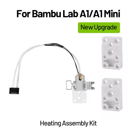 For Bambu Lab A1/A1mini Hotend Upgraded Heating Assembly High Temperature Resistance For Bambu Lab A
