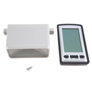 (PQAT) Wireless Rain Meter Gauge Weather Station Indoor/Outdoor Temperature Recorder