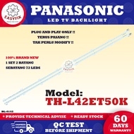 TH-L42ET50K PANASONIC 42 INCH LED TV BACKLIGHT ( LAMPU TV ) 42" PANASONIC LED BACKLIGHT THL42ET50K TH-L42ET50