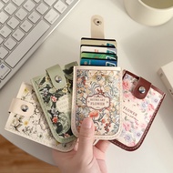 Malaysia Pull up Card Bag Large Capacity Bank Card Bag Creative Multi slotStorage Beg Kad Tarik抽拉式卡包