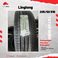 Linglong 205/50R16 Tayar Baru (Installation) 205 50 16 New Tyre Tire TayarGuru Pasang Kereta Wheel Rim Car