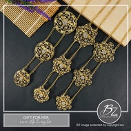 Kerongsang Kebaya Rantai Dokoh Baju Kurung Dewasa Pin Dokoh Kebaya Juntai Brooch Kebaya Berantai Tra