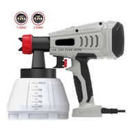 Automatic Electric Spray Gun HVLP 220V High Power Home Paint Sprayer Flow Control Adjustable Easy Spraying Clean