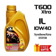 G-M24. JETRON *T6*1L/1.2L Ester "SyntheseXtra" 10W40 15W50 .4T Motorcycle Engine oil Minyak Pelincir