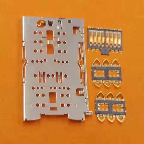 1-10Sets Sim Card Reader Slot Tray Holder Connector Socket For Huawei P30 Lite Y9S P Smart Pro 2019 